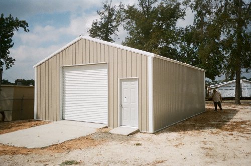 Steel Garage Builders Houston