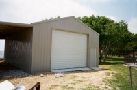 24x40x12, 12\' lean-to, all Hickory moss